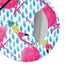 Bouffants and Broken Hearts Party Flamingos Google Pixel Buds Skin